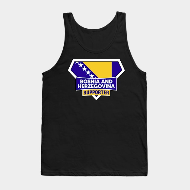 Bosnia And herzegovina Supporter Tank Top by ASUPERSTORE